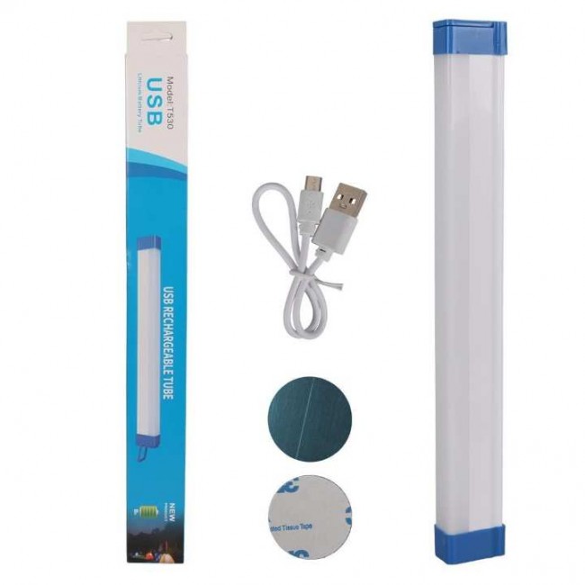 Powermaster T530 32cm 40 Watt DC 5V Usb Şarjlı 1200 Mah. Led Işıldak