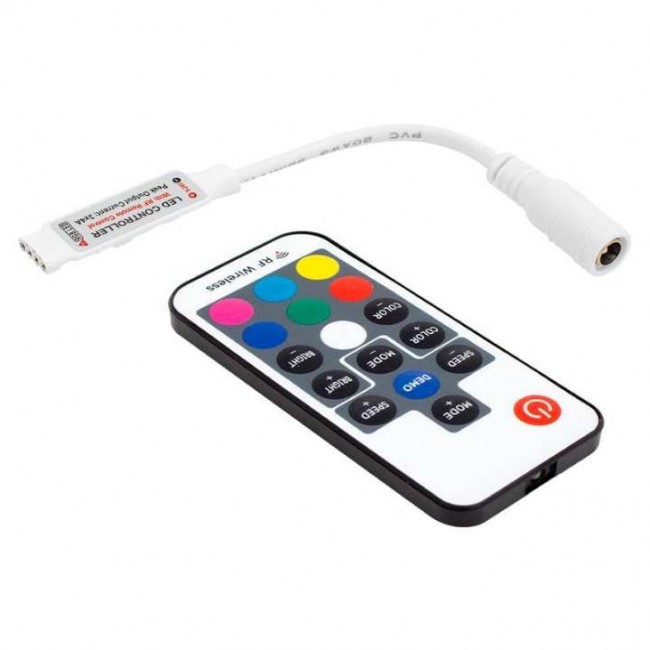 Xtechnx Powermaster 12 Volt RF Küçük Modüllü Uzak Mesafe Algılamalı Led Kontrol Cihazı