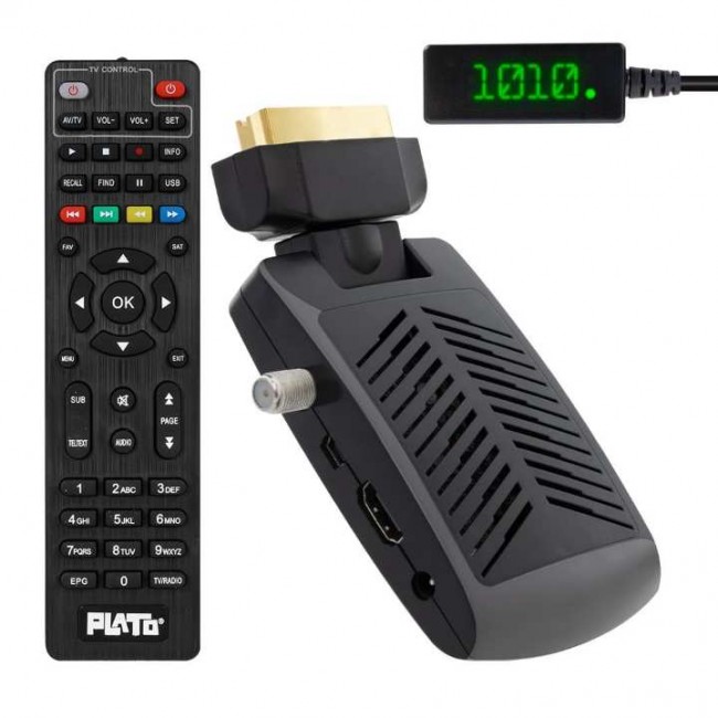 Xtechnx Plato Multi Mini Scart + HDMI Girişli Tkgs'li Full HD Uydu Alıcısı