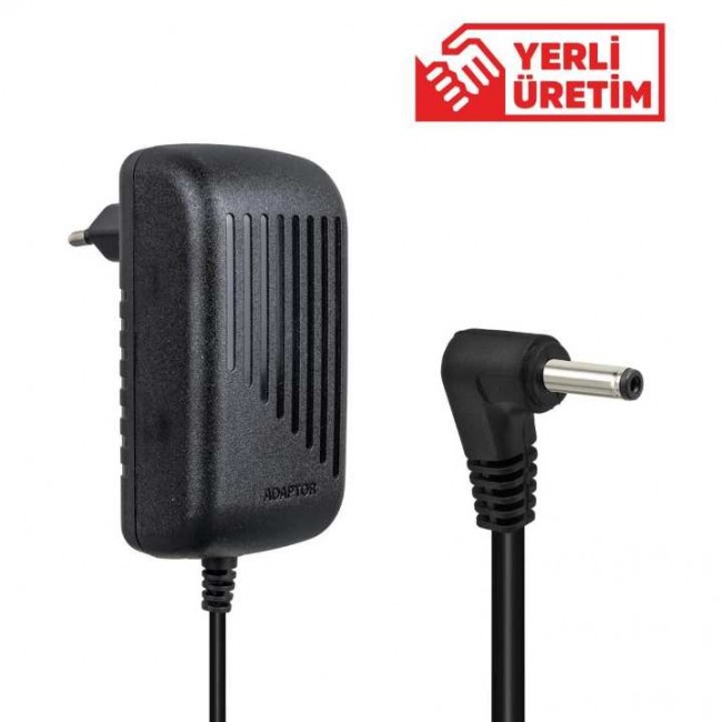 Xtechnx Weko 12 Volt - 3 Amper 3.5*1.35 Uçlu Yerli Üretim Yazar Kasa POS Adaptörü