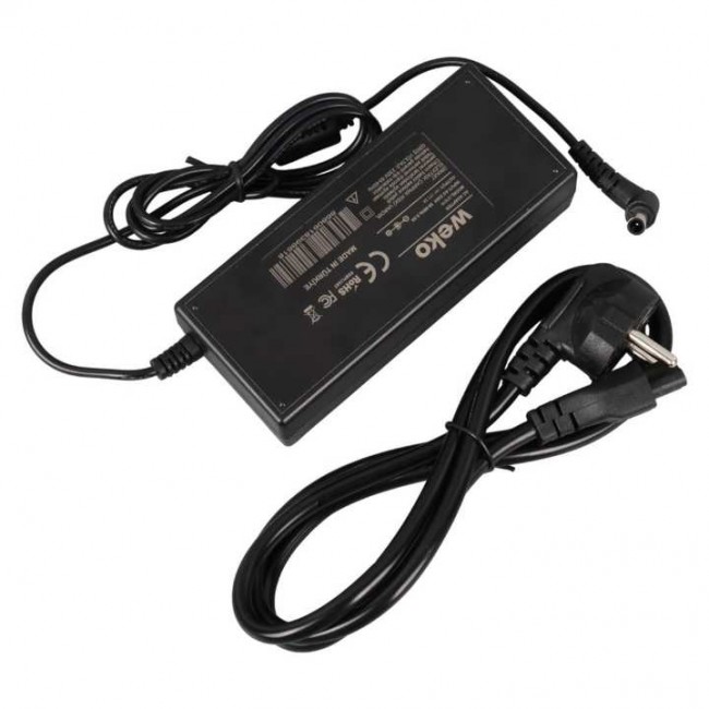 Xtechnx Weko 14 Volt - 3 Amper 6.5*4.4 Uçlu İğneli Yerli Üretim Plastik Kasa Masaüstü Samsung Monitör Adaptörü