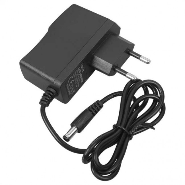 Xtechnx Powermaster PM-8118 12 Volt - 1 Amper 5.5*2.5 Mm Uçlu Plastik Kasa Priz Tipi Adaptör 8118