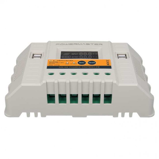 Xtechnx Powermaster PM-60A 12V-24V-36V-48V 60 Amper 4 USB'li Dijital Otomatik Solar Şarj Regülatörü Xtechnx Powermaster PM-60A 12V-24V-36V-48V 60 Amper 4 USB'li Dijital Otomatik Solar Şarj Regülatörü
