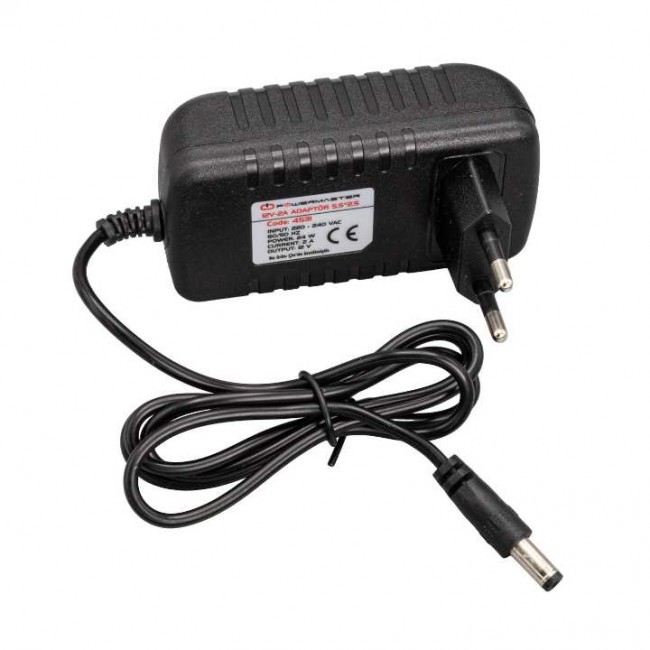 Xtechnx Powermaster PM-4531 12 Volt - 2 Amper 5.5*2.5 Mm Uçlu Plastik Kasa Priz Tipi Adaptör 4531 Xtechnx Powermaster PM-4531 12 Volt - 2 Amper 5.5*2.5 Mm Uçlu Plastik Kasa Priz Tipi Adaptör 4531