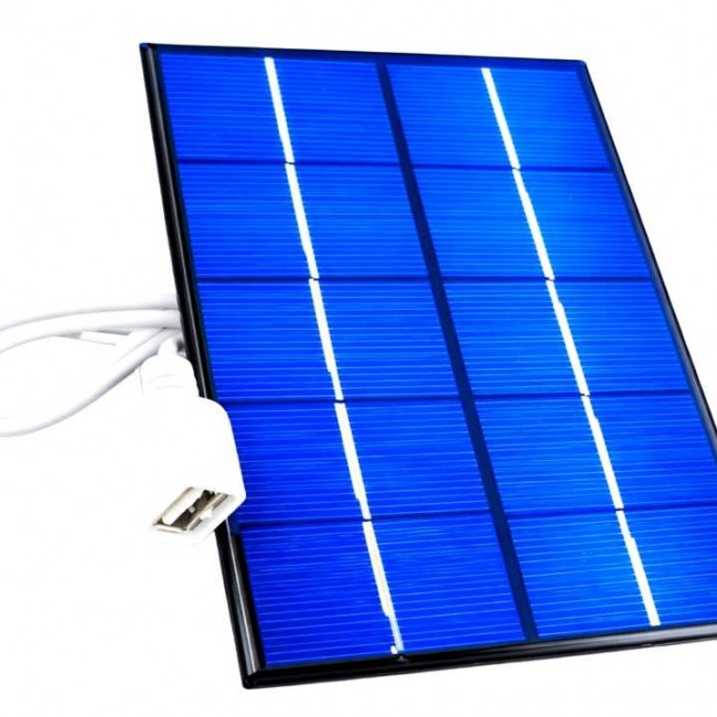 Xtechnx PowerMaster PM-24920 USB Çıkışlı 5 Watt Solar Güneş Paneli Xtechnx PowerMaster PM-24920 USB Çıkışlı 5 Watt Solar Güneş Paneli
