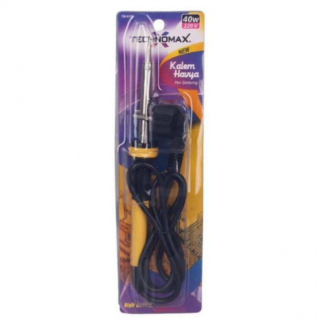 Xtechnx Technomax TM-9105 40 Watt Kalem Havya Lehim Makinesi AC220V 120cm Kablolu Xtechnx Technomax TM-9105 40 Watt Kalem Havya Lehim Makinesi AC220V 120cm Kablolu