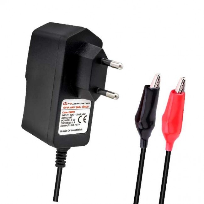 Xtechnx Powermaster 60100 6V-1A Akü Şarj Adaptörü
