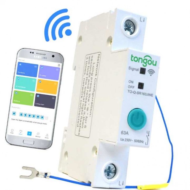 Xtechnx PowerMaster PM-14603 Akıllı Ev Sistemi İçin Wifi Sigorta 63A (Tongou - eWelink) 14603 Xtechnx PowerMaster PM-14603 Akıllı Ev Sistemi İçin Wifi Sigorta 63A (Tongou - eWelink) 14603