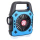 Xtechnx Powermaster PM-506 Kamp Tipi Şarjlı 5 Modlu (3+2) Led El Feneri Işıldak - 3 Kademe Soğutucu Fan Vantilatör