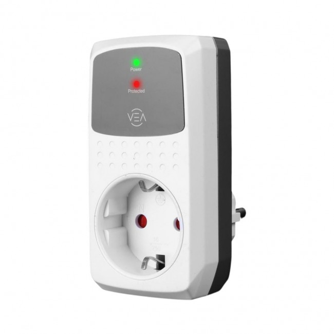 Xtechnx Vea VE-25532 16A 4000W Tekli Akım Korumalı Priz Aşırı Yüksek Gerilim Kod:25532