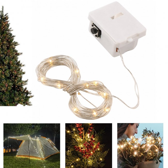 Xtechnx Powermaster PM-29155 Pilli 4.5 Volt 3 Metre Gün Işığı Dekoratif Peri Led