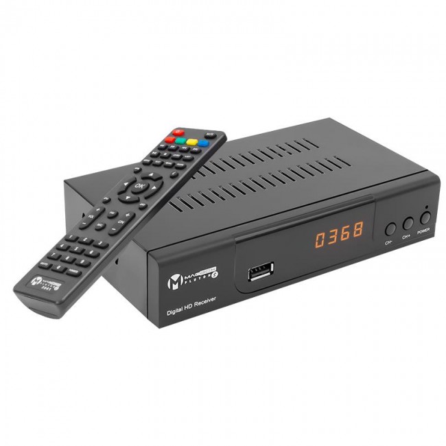 Xtechnx Magbox Pluton S Full HD TKGS'li HDMI-Scart Girişli Kasalı Uydu Alıcısı