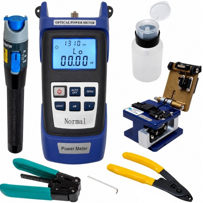 Xtechnx Powermaster PM-4609 Fiber Optik Kablo Test ve Ölçüm Cihazı Set Çantası
