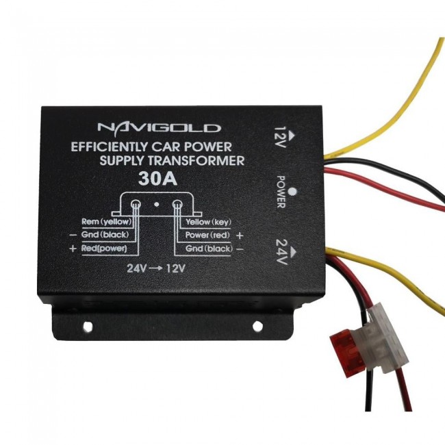 Xtechnx Navigold Oto Konvertör 24V Dc / 12v Dc 30 Amper Kod:22031
