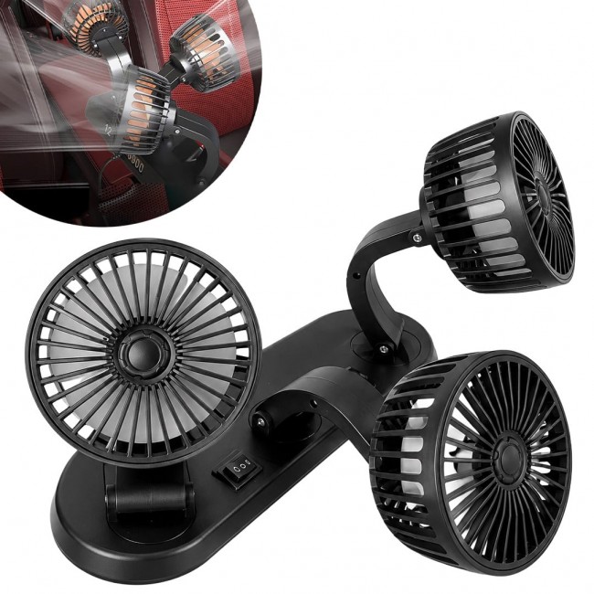 Xtechnx Powermaster FAN40 Araç İçi Vantilatör Fanı 12 Volt Çakmaklık Girişli 3 Başlıklı 360 Derece Kod:26291 Xtechnx Powermaster FAN40 Araç İçi Vantilatör Fanı 12 Volt Çakmaklık Girişli 3 Başlıklı 360 Derece Kod:26291
