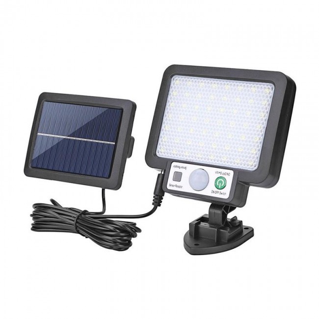 Xtechnx Powermaster JX-F56 Solar Panelli Hareket Sensörlü Üç Modlu Duvar Lambası