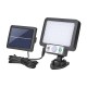 Xtechnx Powermaster JX-F56 Solar Panelli Hareket Sensörlü Üç Modlu Duvar Lambası