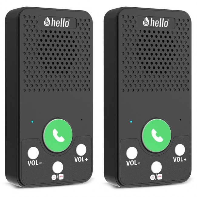 Xtechnx Hello D10A 1000 Mah Şarjlı İnterkom Kapalı Devre Konuşma Sistemi