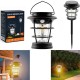 Xtechnx Powermaster HOP-8818 Sensörlü Taşınabilir Şarjlı + Solar Panelli 4 Çalışma Modlu Beyaz-Günışığı Işık Bahçe-Kamp Lambası