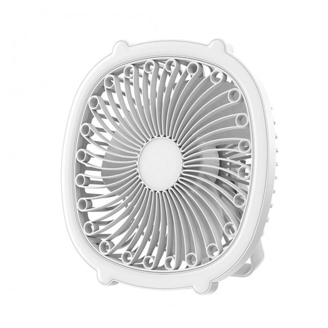 Xtechnx Powermaster PM-21882 Usb Şarjlı Masaüstü 2 Tip Led Işık - 3 Kademe Fan Vantilatör Kod:21882