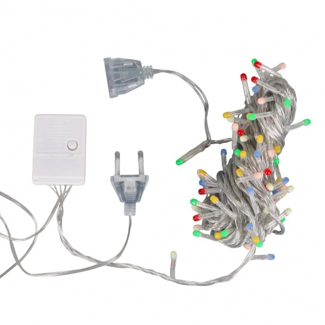 Xtechnx Winnboss WN-1182 RGB Renkli 10 Metre Dekoratif Led Yılbaşı Işığı 5 Watt AC220V Kod:29378