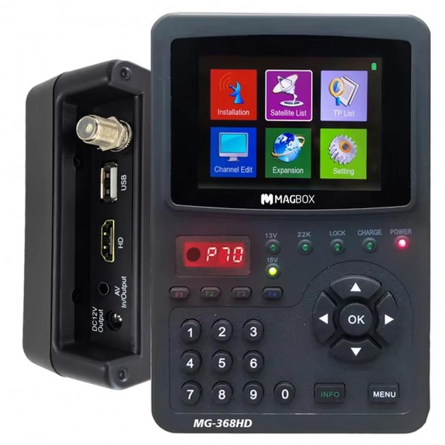 Xtechnx Magbox MG-368HD 3.5'' İnç Full HD LCD Ekranlı Görüntülü Dijital Uydu Yön Bulucu Kod:24966