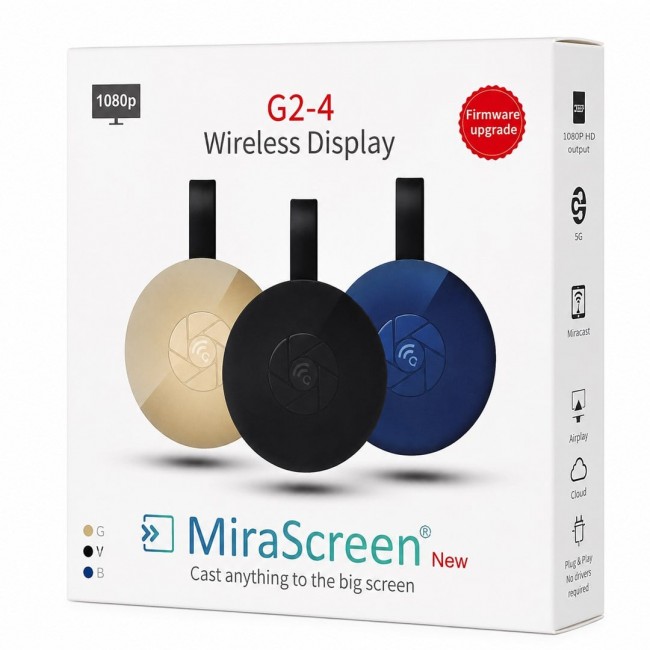 Xtechnx Powermaster G2-4 Google Chromecast Android-iOS Kablosuz Görüntü Aktarıcı