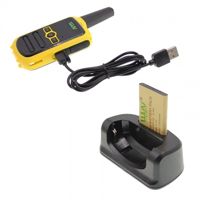 Xtechnx Wln KD-C51 16 Kanal Sarı Tekli Telsiz Kod:4280