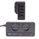 Xtechnx Powermaster PM-19827 200W 12V DC - 220V AC Araç İçi İnvertör Priz USB Girişli Dijital Göstergeli Xtechnx Powermaster PM-19827 200W 12V DC - 220V AC Araç İçi İnvertör Priz USB Girişli Dijital Göstergeli