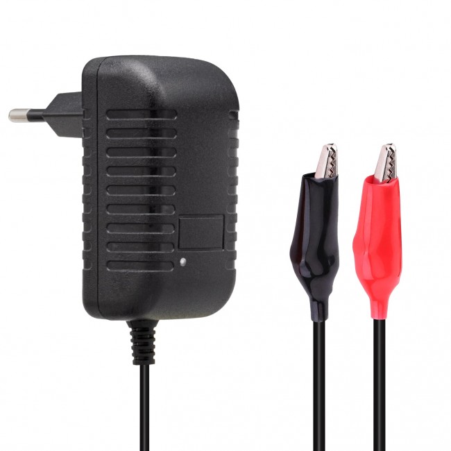 Xtechnx Weko 14.4 Volt 1Amper Krokodil Uçlu Ledli Yerli Üretim Akü Şarj Cihazı Kod:21593