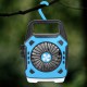 Xtechnx Powermaster PM-506 Kamp Tipi Şarjlı 5 Modlu (3+2) Led El Feneri Işıldak - 3 Kademe Soğutucu Fan Vantilatör