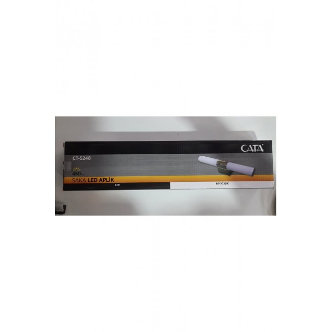 Xtechnx CT-5248 6W/6400K Saka LED Aplik(Beyaz) Cata Xtechnx CT-5248 6W/6400K Saka LED Aplik(Beyaz) Cata