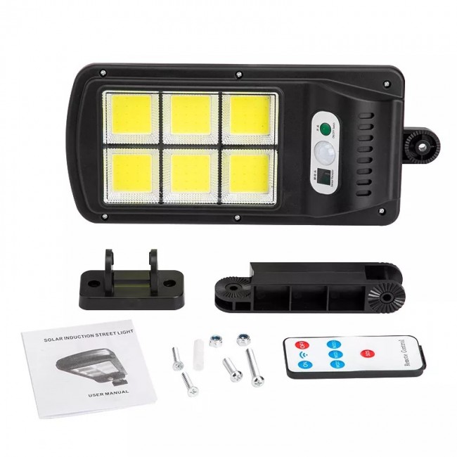 Xtechnx Powermaster W756-6 Hareket Sensörlü 3 Modlu Uzaktan Kumandalı 6 Cob Ledli Solar Lamba Xtechnx Powermaster W756-6 Hareket Sensörlü 3 Modlu Uzaktan Kumandalı 6 Cob Ledli Solar Lamba