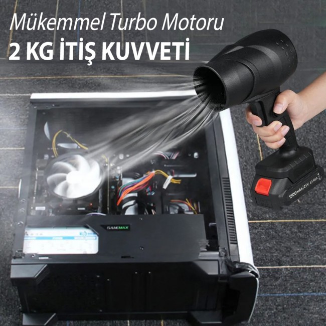 Powermaster Xtechnx Pm-26235 48v Mini Jet Turbo Hava Üfleyici Fan Powermaster Xtechnx Pm-26235 48v Mini Jet Turbo Hava Üfleyici Fan
