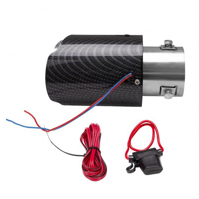 Xtechnx PowerMaster PM-20518 Karbon Fiber Görünümlü Işıklı Egzoz Başlığı Modifiye Ucu (Sabit Mavi/Kırmızı LED) Kod:20518 Xtechnx PowerMaster PM-20518 Karbon Fiber Görünümlü Işıklı Egzoz Başlığı Modifiye Ucu (Sabit Mavi/Kırmızı LED) Kod:20518