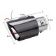 Xtechnx PowerMaster PM-20518 Karbon Fiber Görünümlü Işıklı Egzoz Başlığı Modifiye Ucu (Sabit Mavi/Kırmızı LED) Kod:20518 Xtechnx PowerMaster PM-20518 Karbon Fiber Görünümlü Işıklı Egzoz Başlığı Modifiye Ucu (Sabit Mavi/Kırmızı LED) Kod:20518