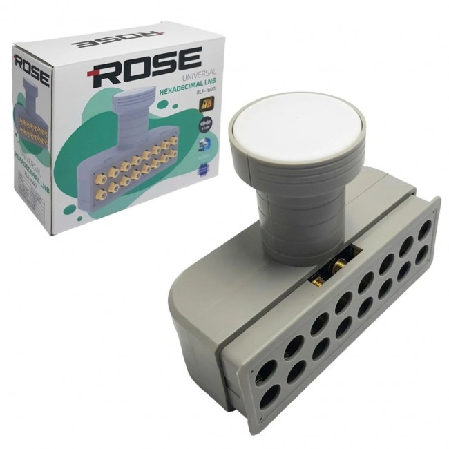 Xtechnx Rose RLE-1600 16 Çıkışlı 0.1 DB Full HD 4K LNB Universal Hexademical Kod:17112 Xtechnx Rose RLE-1600 16 Çıkışlı 0.1 DB Full HD 4K LNB Universal Hexademical Kod:17112