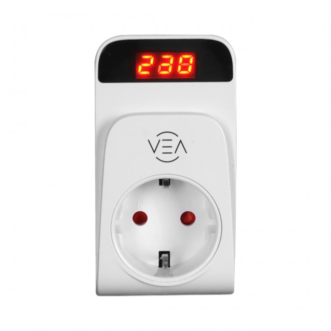 Xtechnx Vea VE-25530 15A 3520W Tekli Dijital Göstergeli Akım Korumalı Priz Aşırı Yüksek Gerilim Kod:25530 Xtechnx Vea VE-25530 15A 3520W Tekli Dijital Göstergeli Akım Korumalı Priz Aşırı Yüksek Gerilim Kod:25530