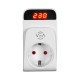 Xtechnx Vea VE-25530 15A 3520W Tekli Dijital Göstergeli Akım Korumalı Priz Aşırı Yüksek Gerilim Kod:25530