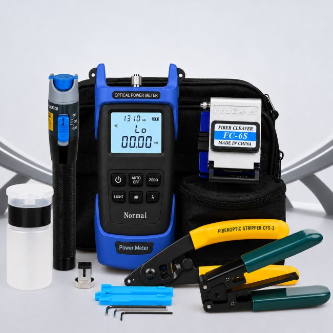 Xtechnx Powermaster PM-4609 Fiber Optik Kablo Test ve Ölçüm Cihazı Set Çantası Xtechnx Powermaster PM-4609 Fiber Optik Kablo Test ve Ölçüm Cihazı Set Çantası
