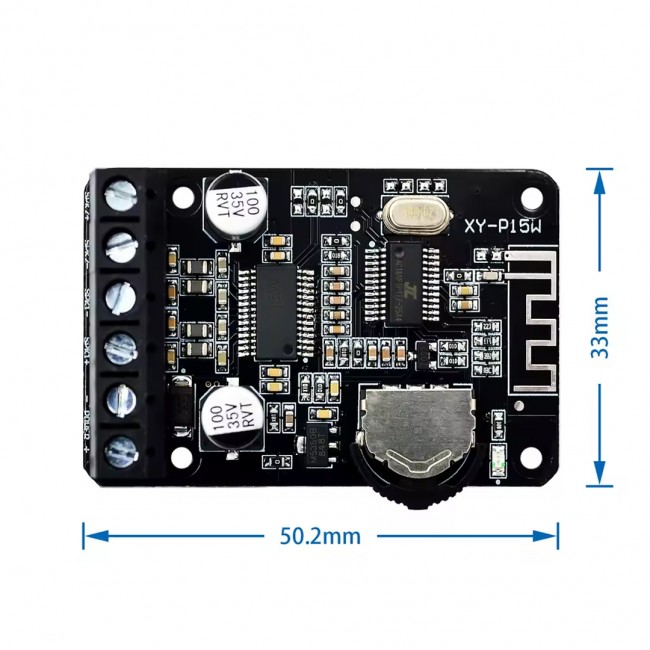 Xtechnx Powermaster XY-P15W Bluetooth Amfi Modülü Amplifikatör Devresi Kod:25381 Xtechnx Powermaster XY-P15W Bluetooth Amfi Modülü Amplifikatör Devresi Kod:25381