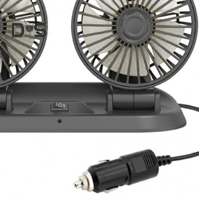 Xtechnx Powermaster FAN10 Mini 12 Volt Dc Çakmaklıklı Numaratörlü Plastik 2'li Araç Vantilatör Fan Xtechnx Powermaster FAN10 Mini 12 Volt Dc Çakmaklıklı Numaratörlü Plastik 2'li Araç Vantilatör Fan