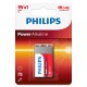 Xtechnx Philips 6LR61-P1B 9 Volt Power Alkalin Pil (Tekli) Kod:26527 Xtechnx Philips 6LR61-P1B 9 Volt Power Alkalin Pil (Tekli) Kod:26527